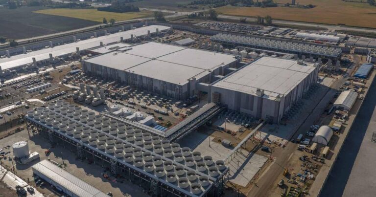 Microsoft data center infrastructure and cloud operations showing operational credibility in cloud security and water efficiency