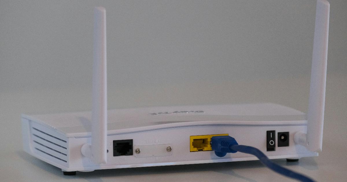 Home network access point powered by Power over Ethernet in a practical installation