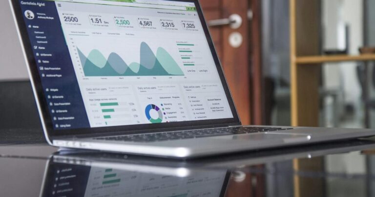 A data engineer reviewing protected customer records in an AI data strategy workflow, balancing privacy with usable data